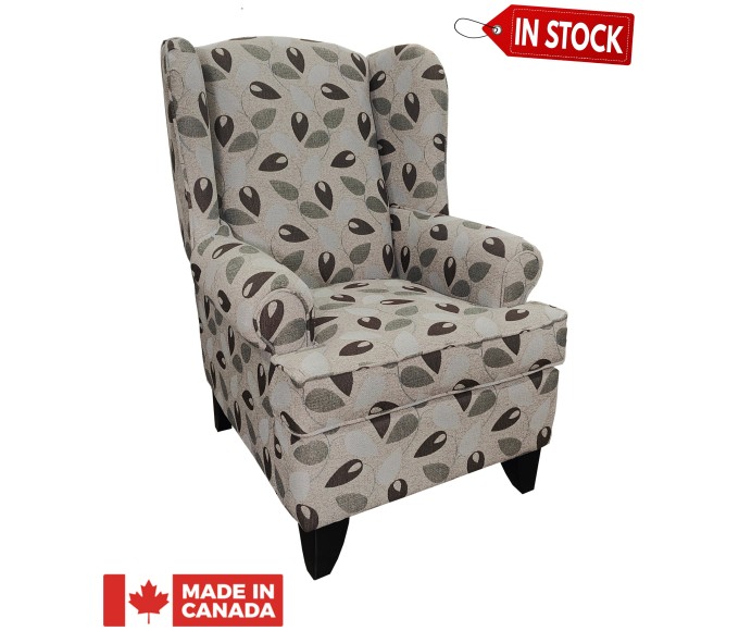 Olson Fabric Wing Chair